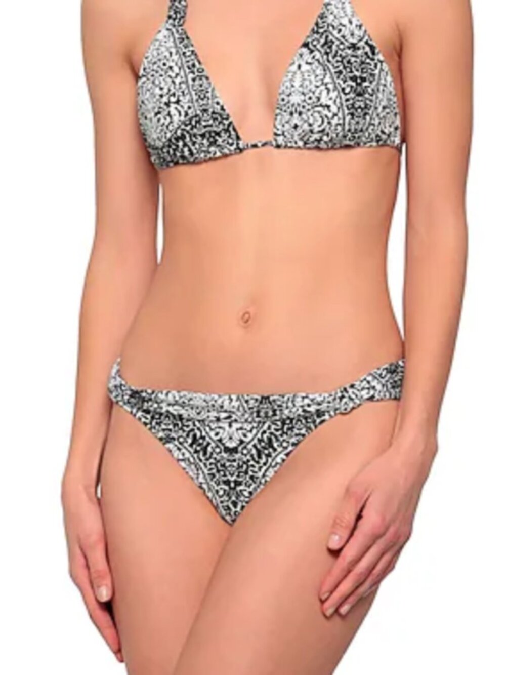 NWT Vix Paula Hermanny Forest Bia Full Coverage Bikini Bottom Small